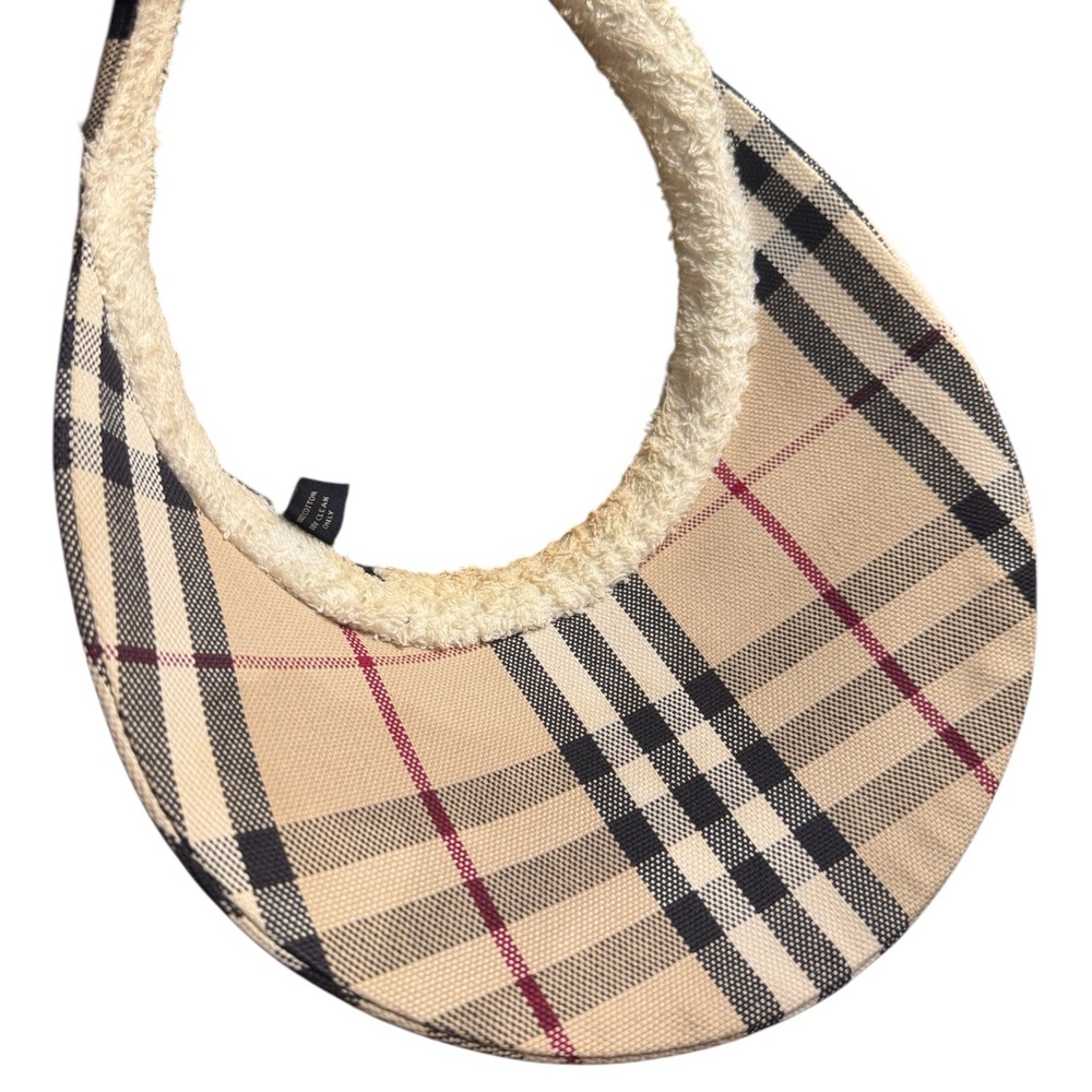 Burberry Beige Plaid Visor - Picture 9 of 13